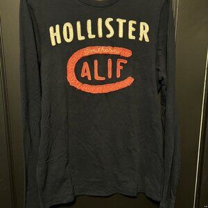 Y2K faded Hollister Long Sleeve T-Shirt Men’s Southern California Navy Large